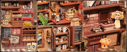 CuteBee Cutebee Light Bookshelf Insert DIY Book Nook Kit DIY kit product photo 8