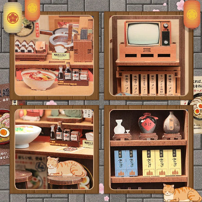 CuteBee Cutebee Light Bookshelf Insert DIY Book Nook Kit DIY kit product photo 8