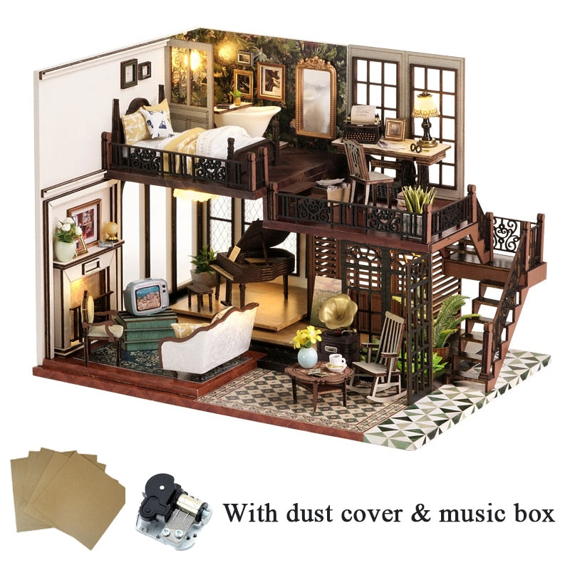 Ancient Loft DIY Miniature Dollhouse Kit