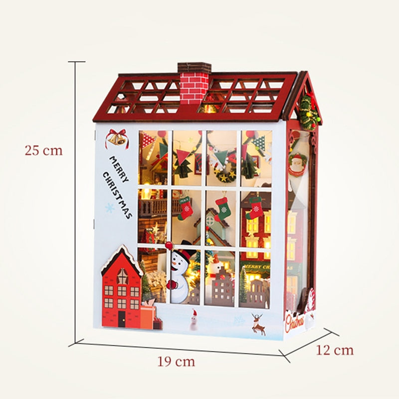 Santa Claus's Room DIY Book Nook Kit