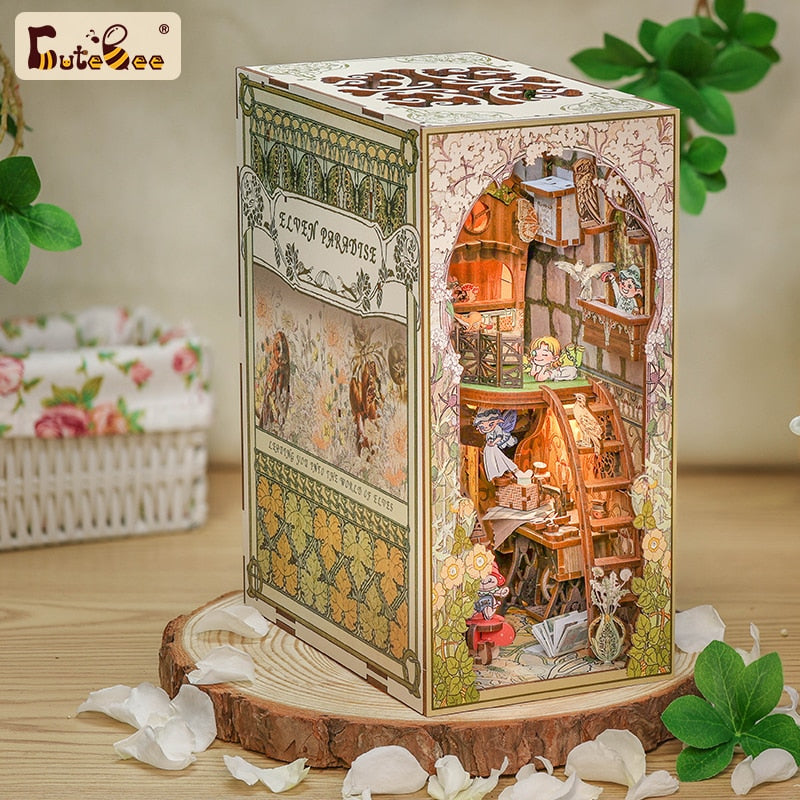 Cutebee Elven Paradise DIY Book Nook Kit