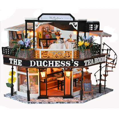 The Duchess's Tea Room DIY Dollhouse Kit