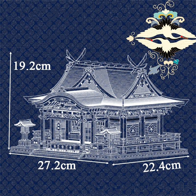 Inari Shrine RT41007 Japanese Style DIY Miniature - Mycutebee