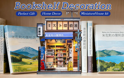 CuteBee Cutebee 3D DIY Book Nook Kit – Cozy Escape DIY kit product photo 4