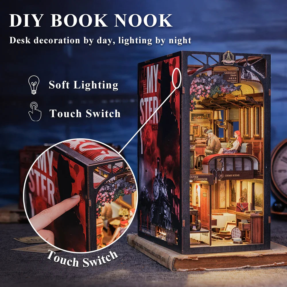 CuteBee Cutebee Creative DIY Book Nook Kit – Cozy Escape DIY kit product photo 3
