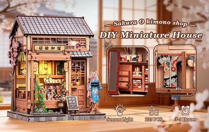 CuteBee Cutebee Bookshelf Insert DIY Book Nook Kit – Cozy Escape DIY kit product photo 3