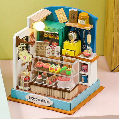 a toy bakery with donuts and donuts in it