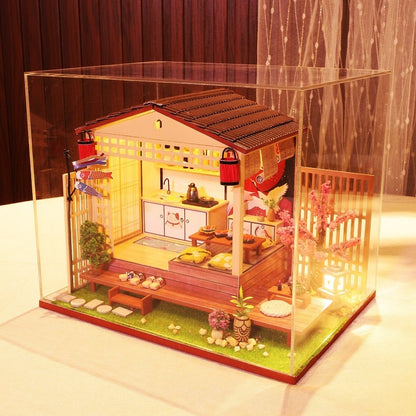 Sakura Kitchen DIY Dollhouse Kit - Mycutebee