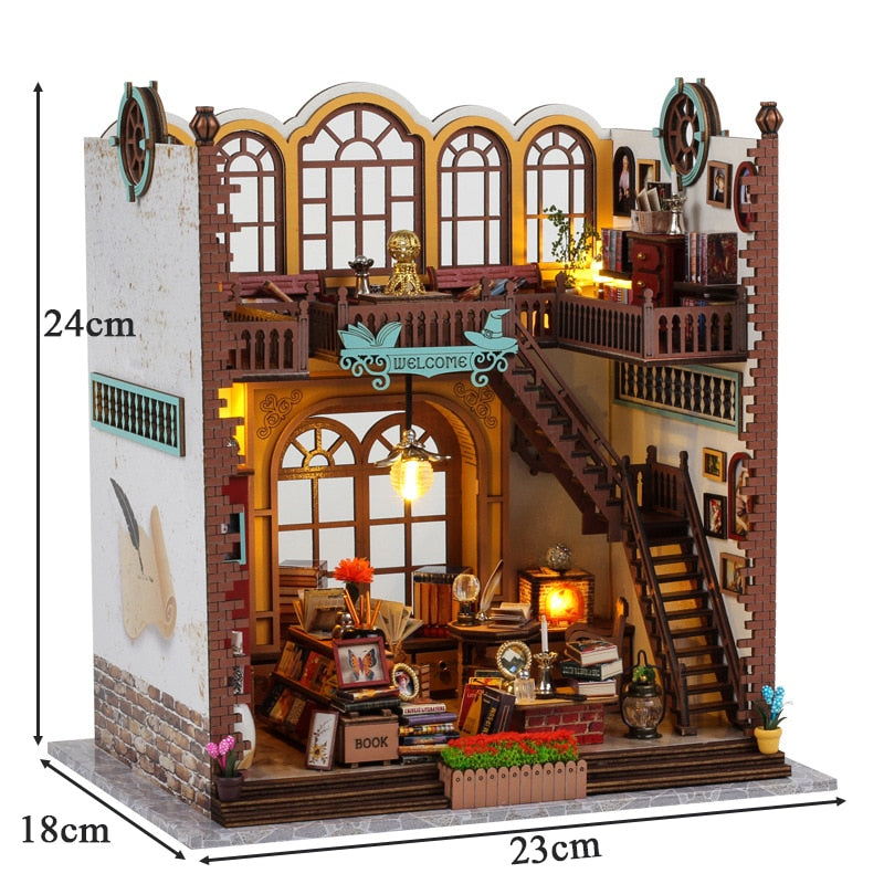 Magic Book House TS216  DIY Dollhouse - Mycutebee