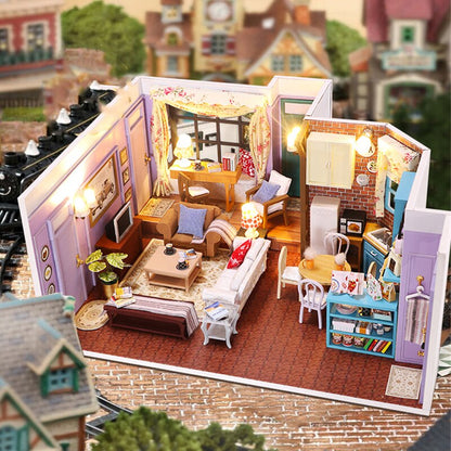 DIY Monica's Apartment DIY Dollhouse - Mycutebee