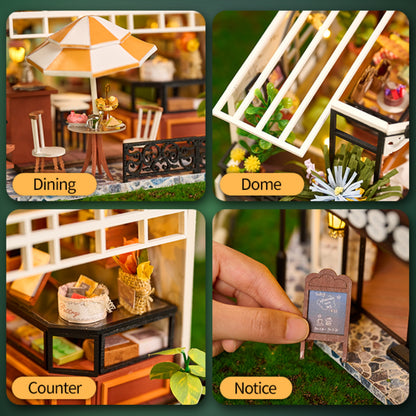 The Duchess's Tea Room DIY Dollhouse Kit