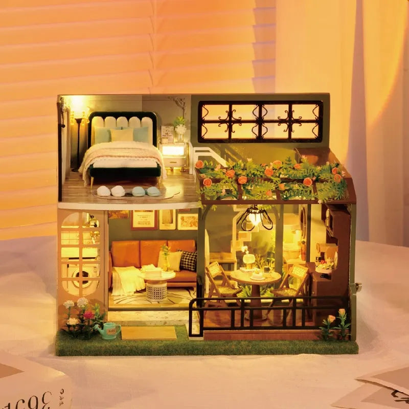 Half of The Garden L035 DIY Miniature House - Mycutebee