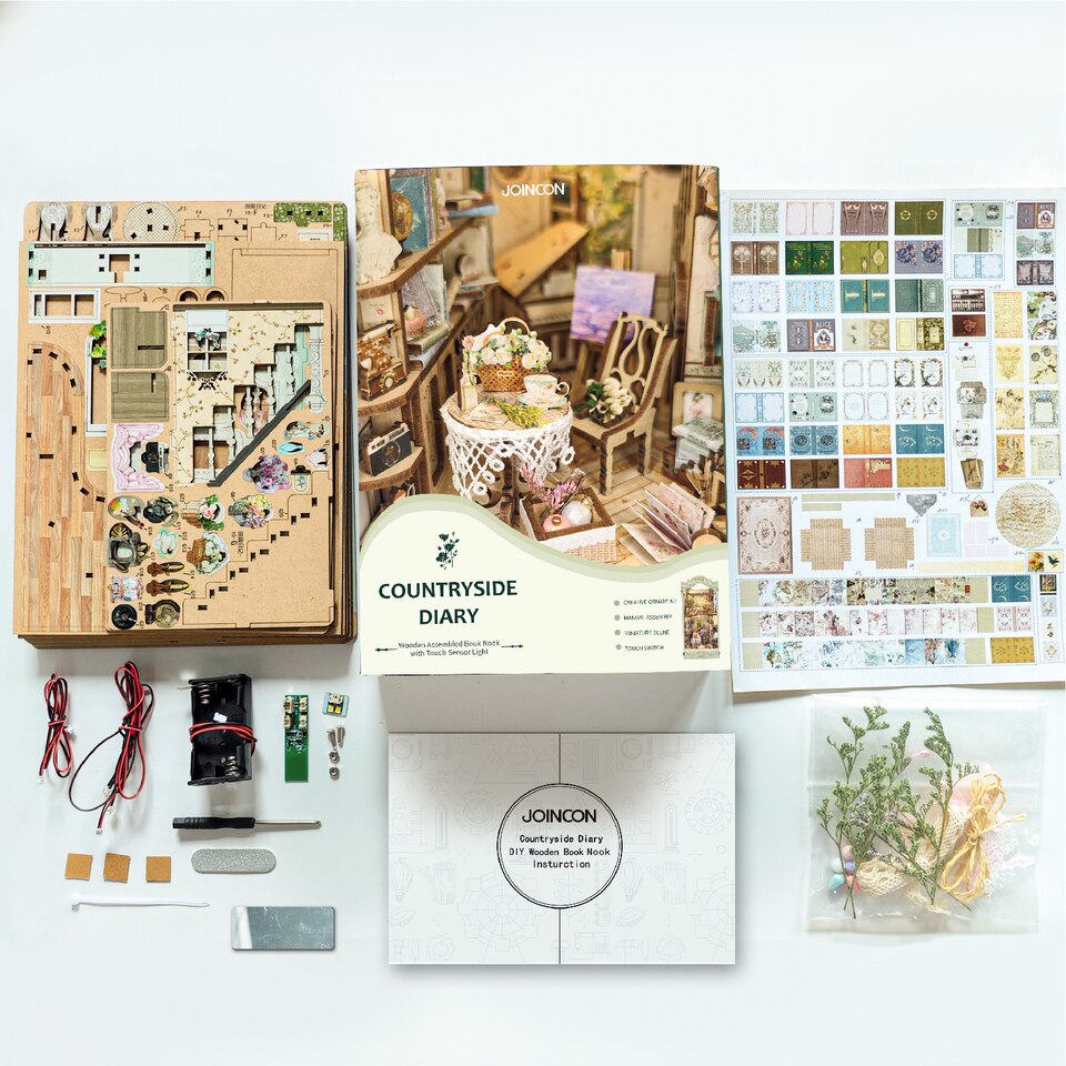 Countryside Diary DIY Book Nook Kit