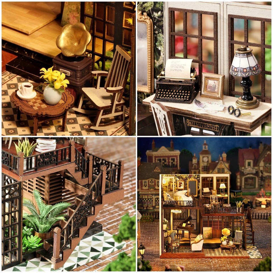 Ancient Loft DIY Miniature Dollhouse Kit