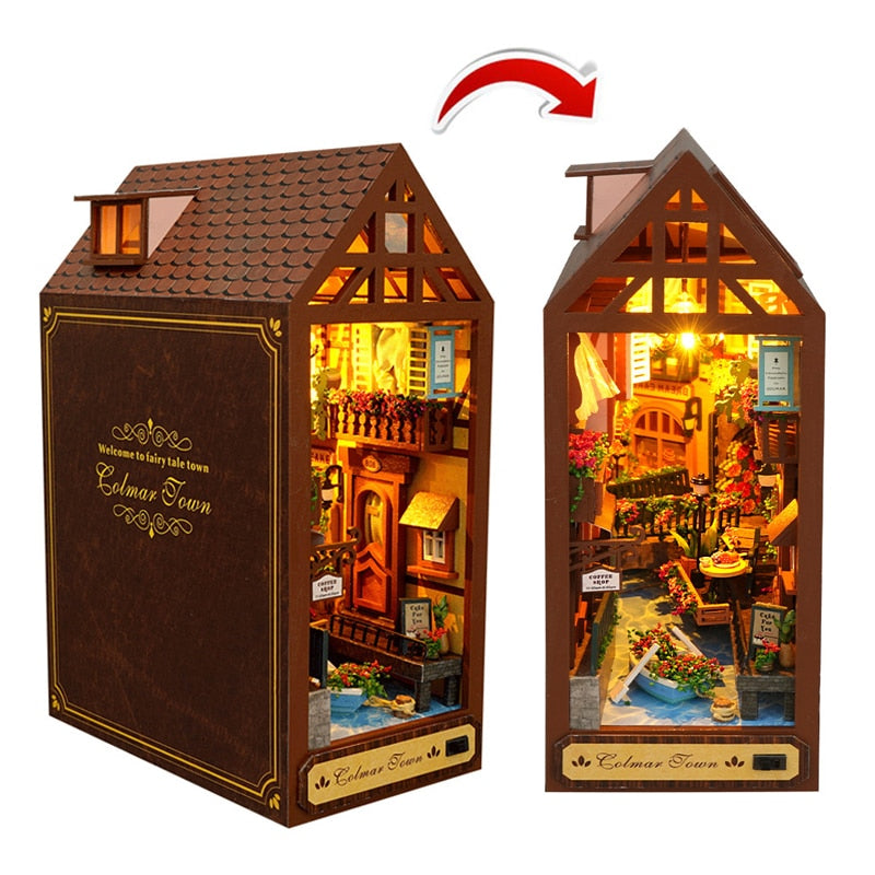 Colmar Town DIY Book Nook Kit