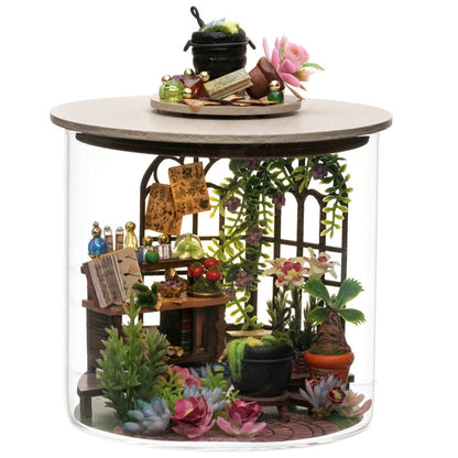 DIY Mini Casa Wooden Magic Garden Dollhouse - Mycutebee