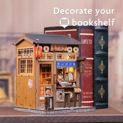 CuteBee Cutebee Light Bookshelf Insert DIY Book Nook Kit DIY kit product photo 12