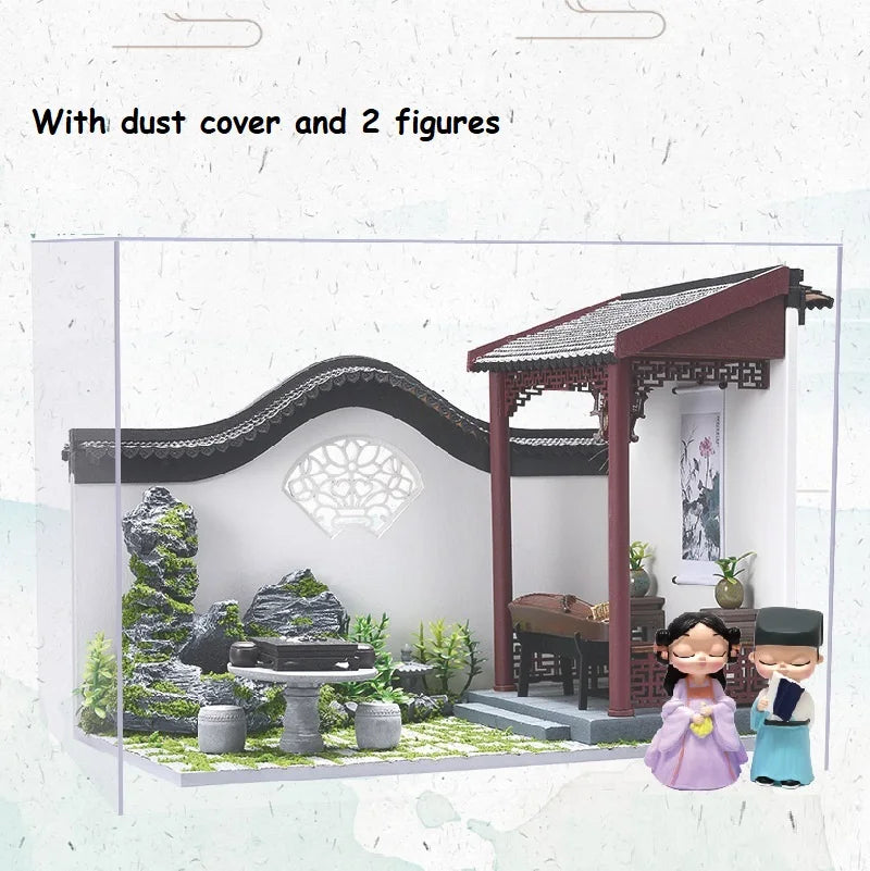 Chinese Courtyard DIY Dollhouse Kit