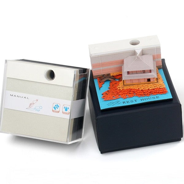 The-Great-Wall-3D-Laser-Cut-Memo-Pad-Sticky-Note-Pad-With-Retail-Box-2