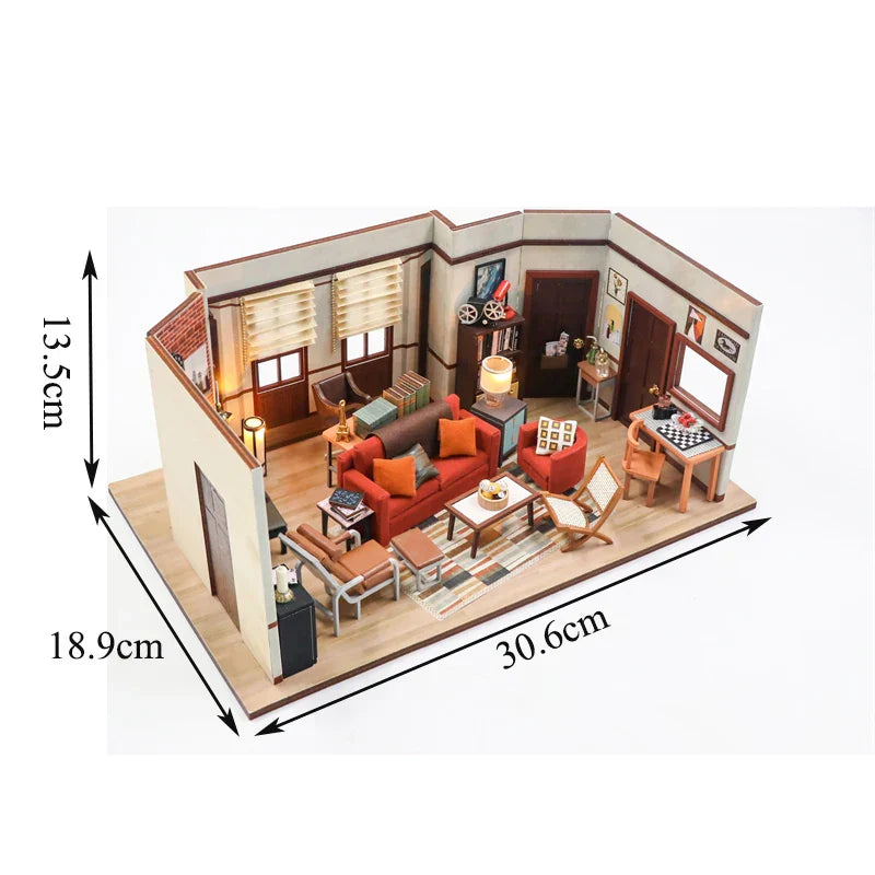 How I Met Your Mother DIY Wooden Dollhouse - Mycutebee