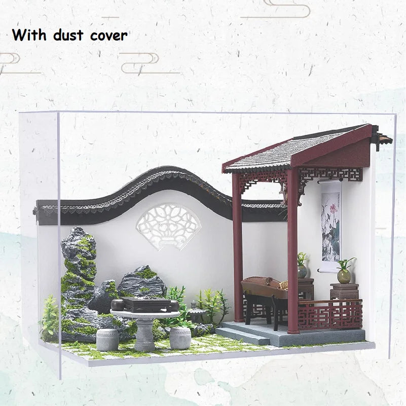 Chinese Courtyard DIY Dollhouse Kit