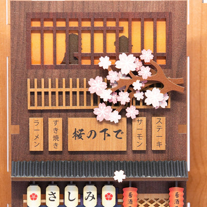 Under the Sakura DIY Book Nook Kit