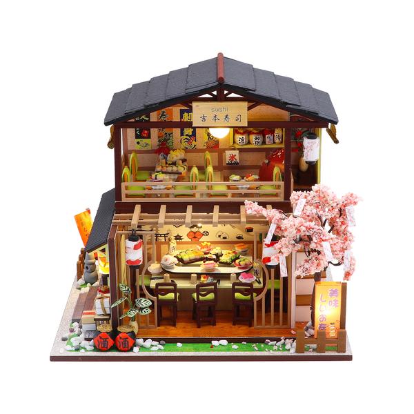 Cutebee Gibbon Sushi DIY Dollhouse Kit