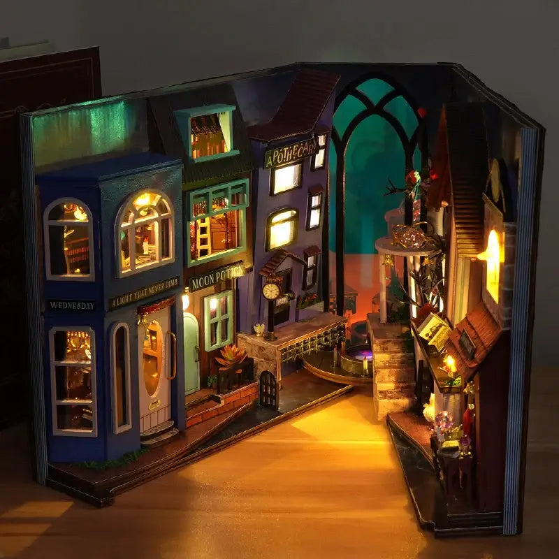 Magic Spell Street DIY Book Nook Kit