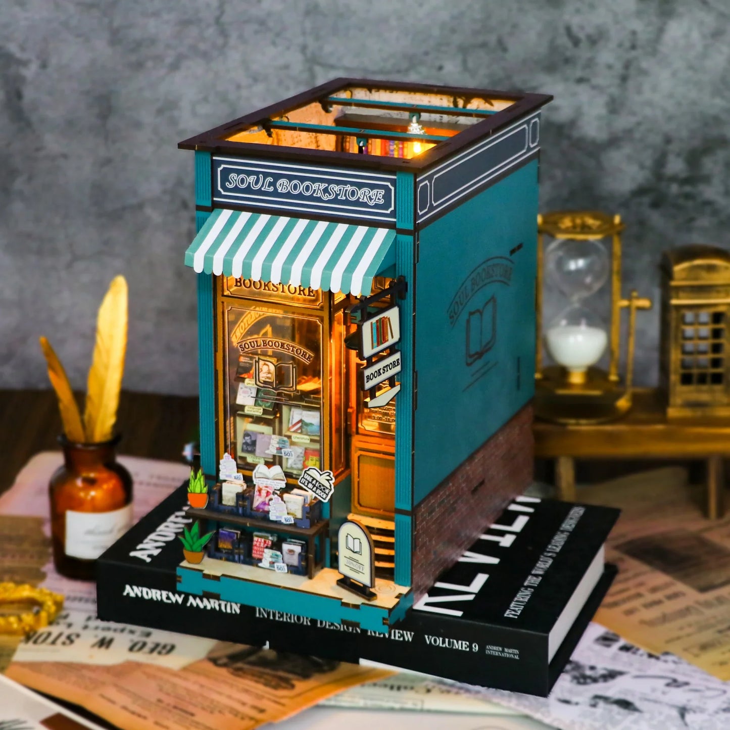 Soul Bookstore DIY Book Nook Kit