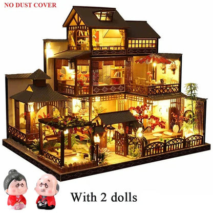 Spring Hours Japanese DIY Dollhouse Kit