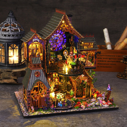 Magic Spirit Cottage DIY Dollhouse Kit