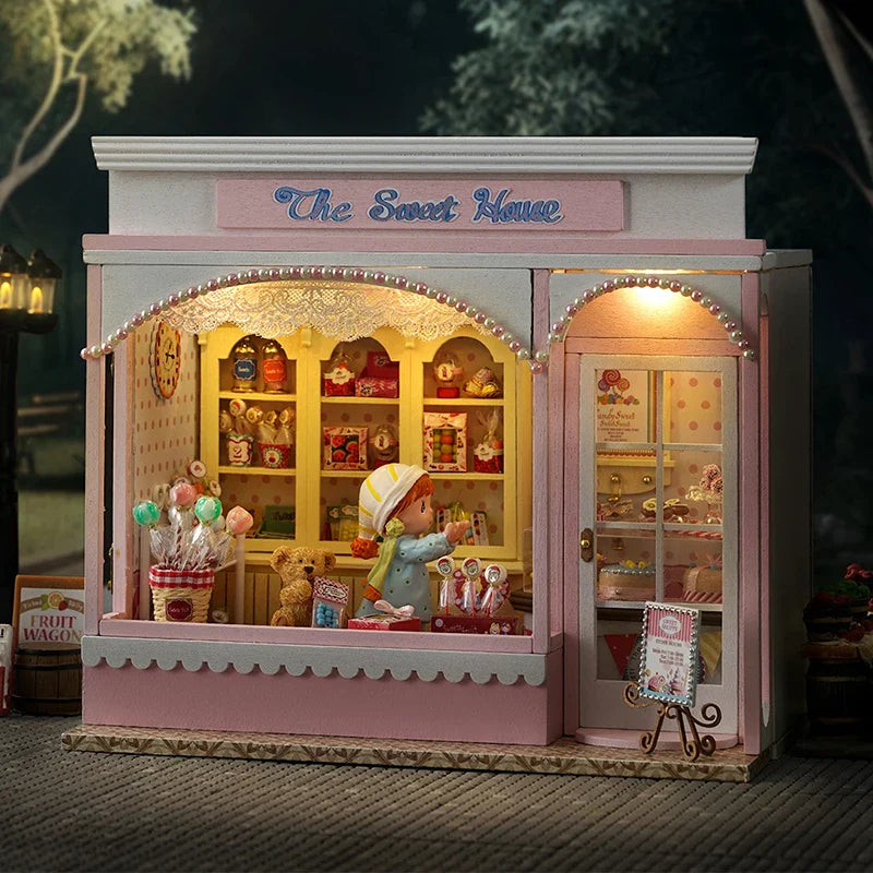 The Sweet House DIY Dollhouse Kit