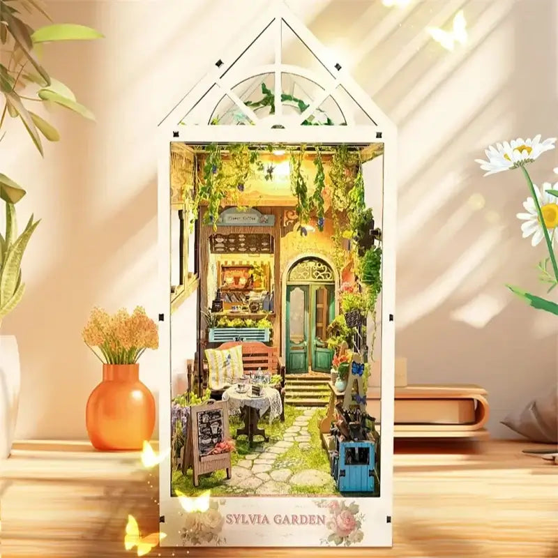 Sylvia Michaels Greenhouse Garden DIY Book Nook Kit