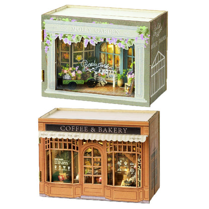 Molly Greenhouse Garden DIY Dollhouse Kit