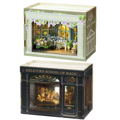 Molly Greenhouse Garden DIY Dollhouse Kit