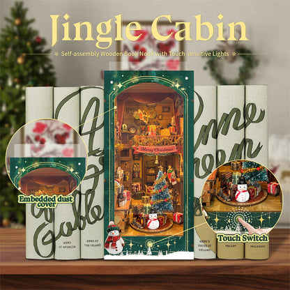 Jingle Cabin DIY Book Nook Kit