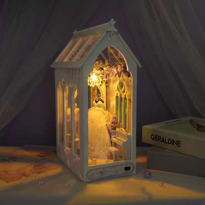 Romantic Wedding Dress DIY Book Nook Kit