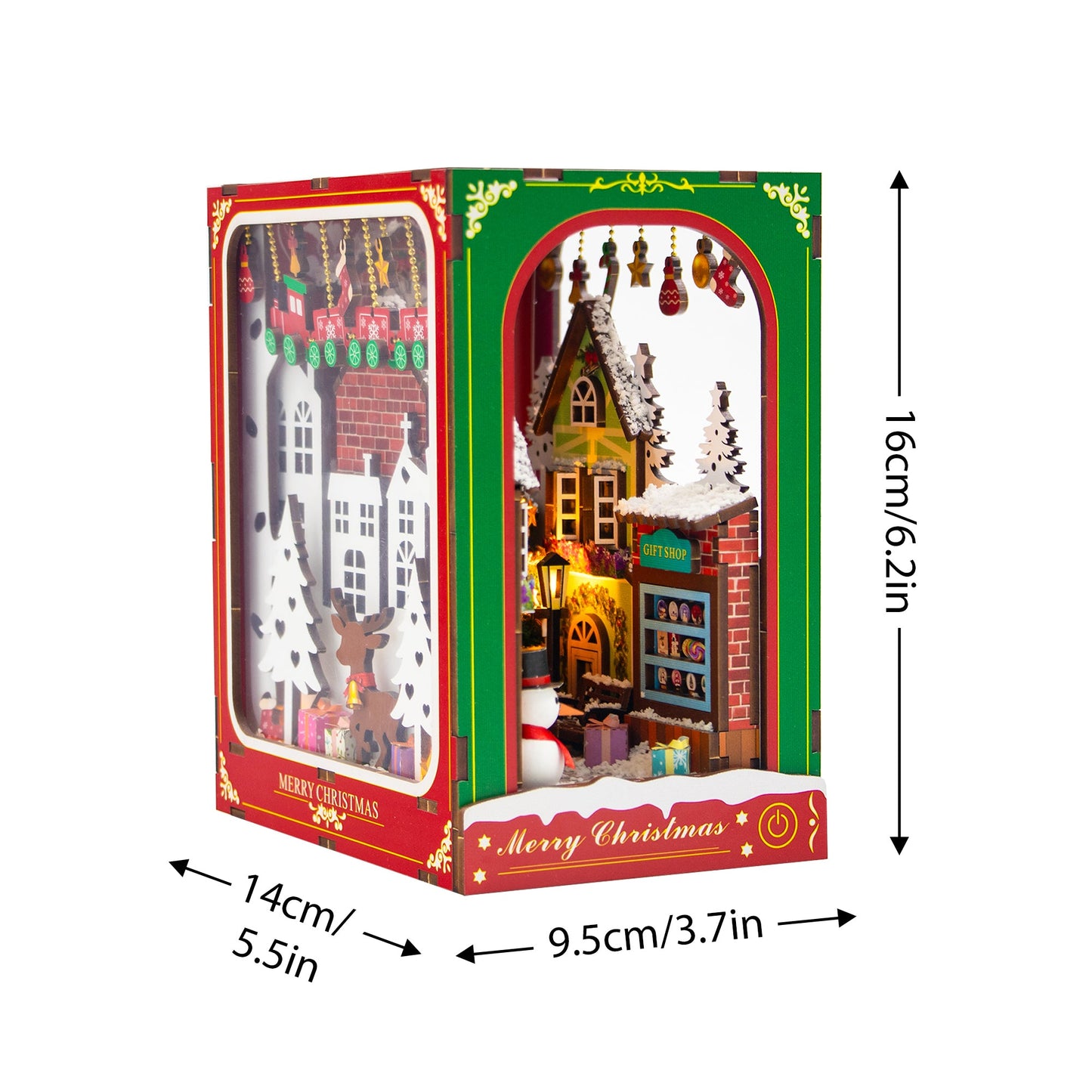 Winter of Christmas DIY Book Nook Kit