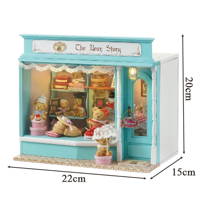 The Bear Story Store DIY Dollhouse Kit