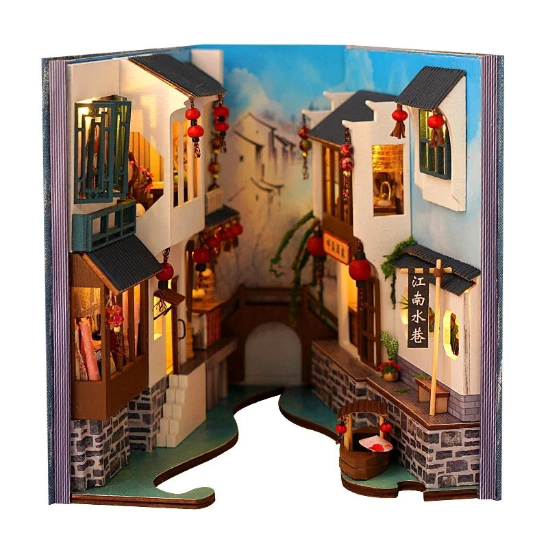 Colmar Town DIY Book Nook Kit