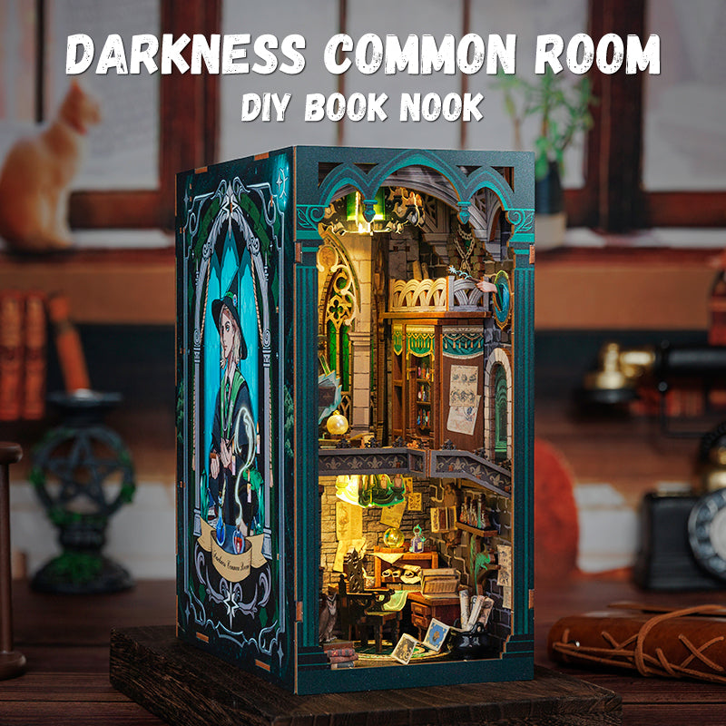 CUTEBEE Darkness Common Room DIY Book Nook Kit