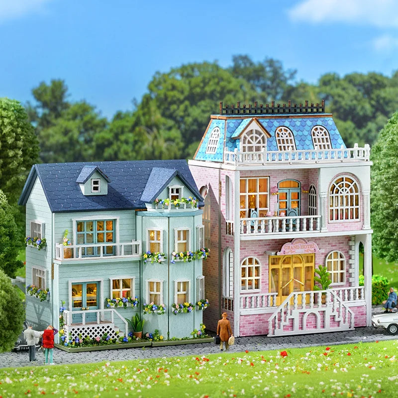 Cutebee Mini Villa Garden DIY Miniature House - Mycutebee