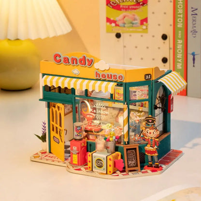 Rolife DG158 Rainbow Candy House DIY Dollhouse - Mycutebee