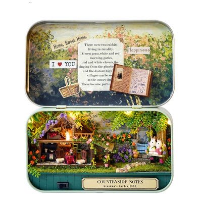 Countryside Notes Box Theatre DollHouse