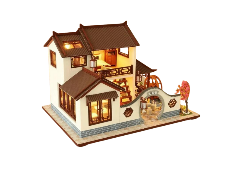 Cutebee Land of idyllic Beauty DIY Dollhouse Kit