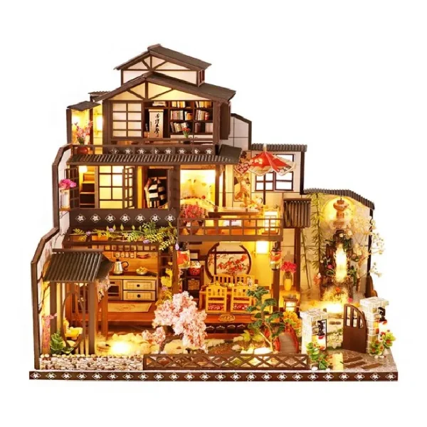 Cutebee Ancient Capital Mochizuki DIY Dollhouse Kit