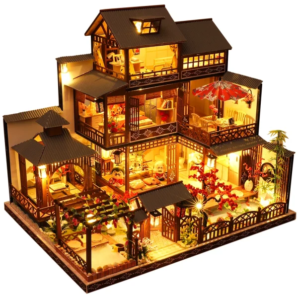 Cutebee Spring Hours Japanese DIY Dollhouse Kit
