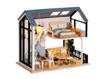 Cutebee Meet Happiness DIY Nordic Dollhouse Kit