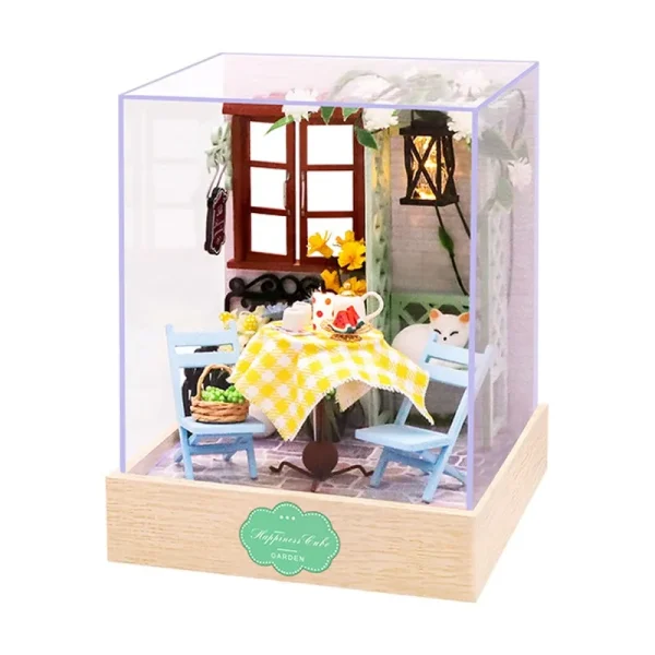 Cutebee Happiness Cube DIY Miniature Room Kit