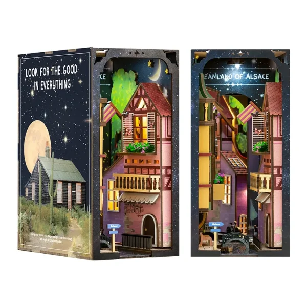 Cutebee Dreamland of Alsace DIY Book Nook Kit